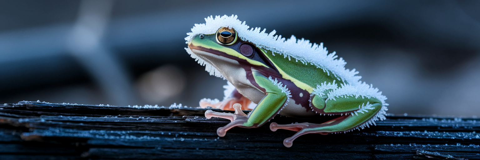 The Frog That Freezes Solid and Thaws Back to Life
