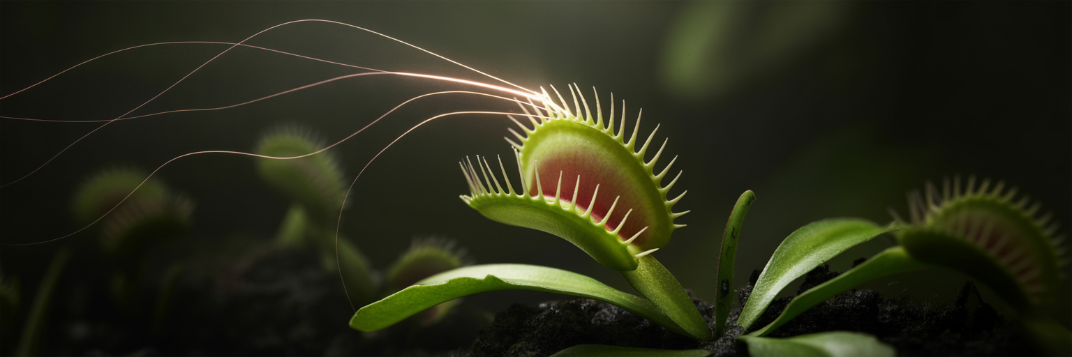 Plants That Use Electricity to Sense Their Environment