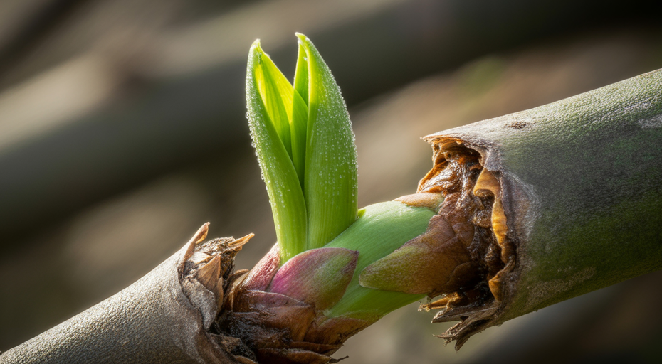 Resilient new plant shoot growing