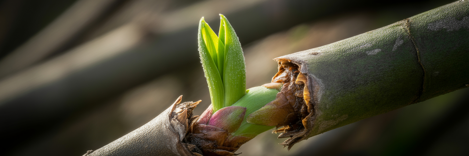 Resilient new plant shoot growing