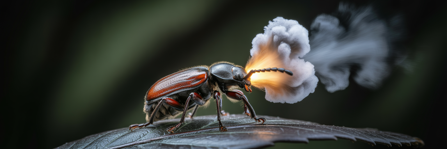 The Insect That Freezes Its Enemies With Chemistry