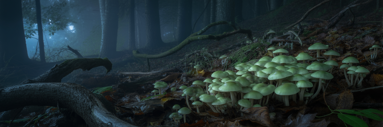 The Mushroom That Glows in the Dark for a Sinister Reason