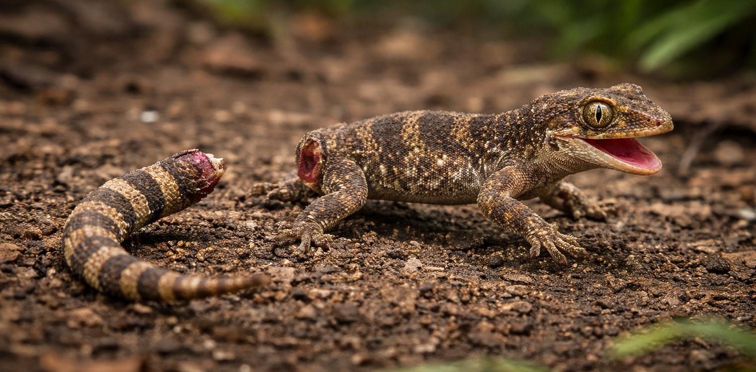 The Lizard That Uses Its Tail Like a Spare Body Part