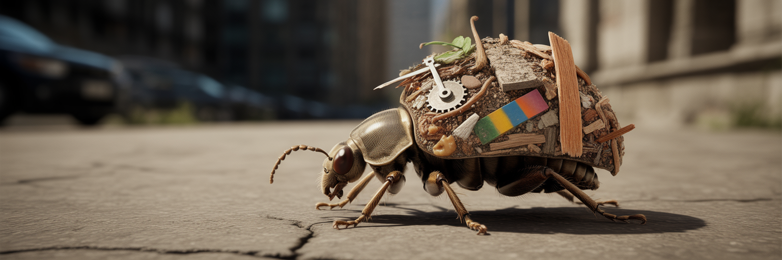 Meet Nature’s Creepiest DIY Survivalists