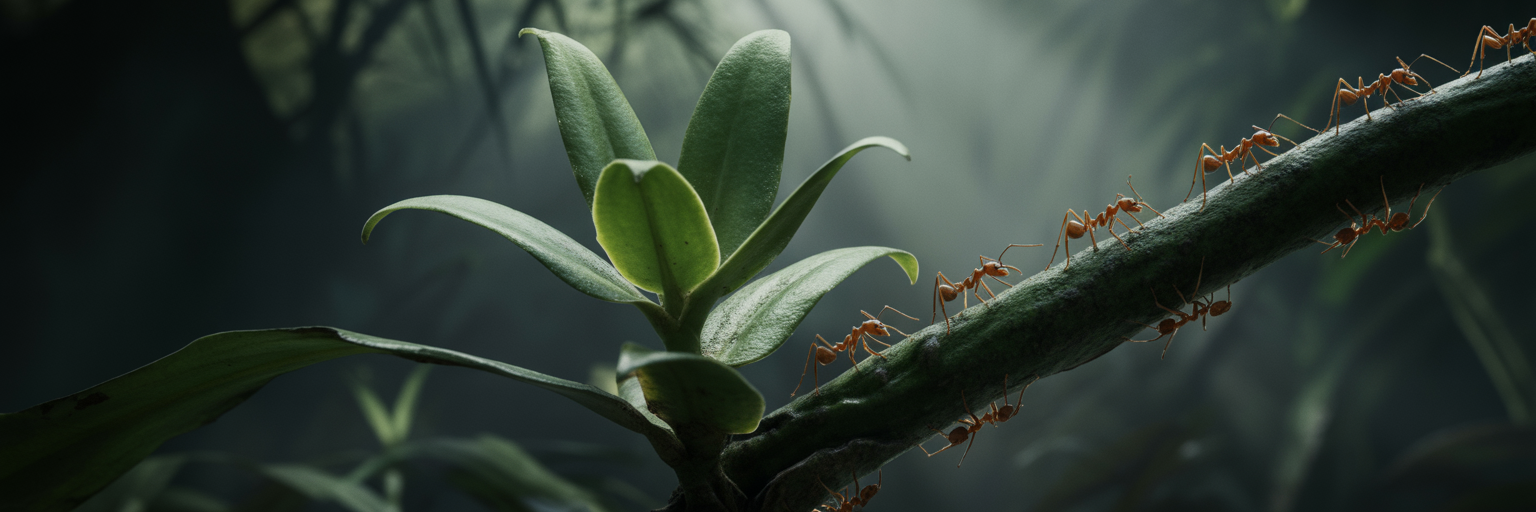 The Plant That Uses Ants as a Private Security Team