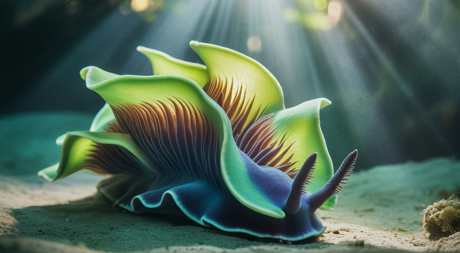 Solar-powered sea slug Elysia chlorotica
