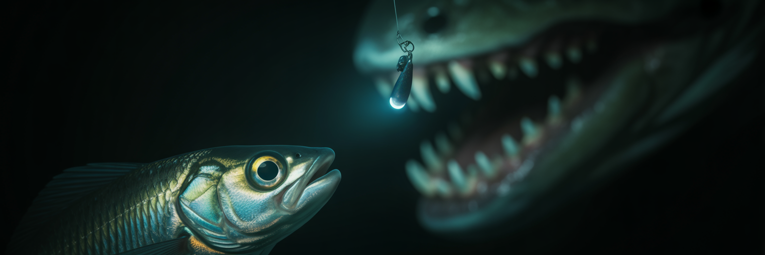 The Predator That Hypnotizes Prey With Light
