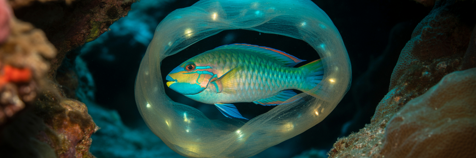 The Parrotfish That Sleeps Inside a Bubble of Its Own Slime