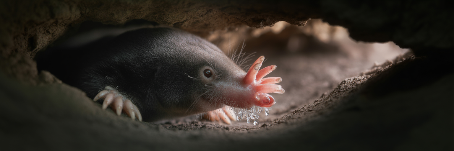 The Star Nosed Mole That Eats Faster Than You Can Blink