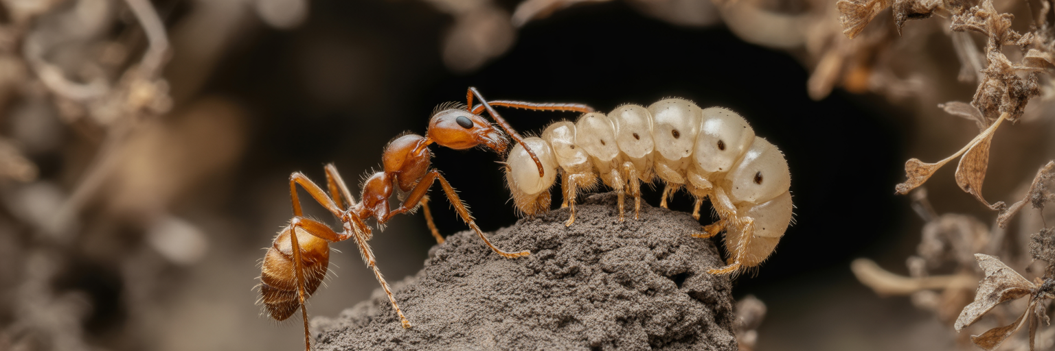 The Caterpillar That Tricks Ant Colonies Into Raising It