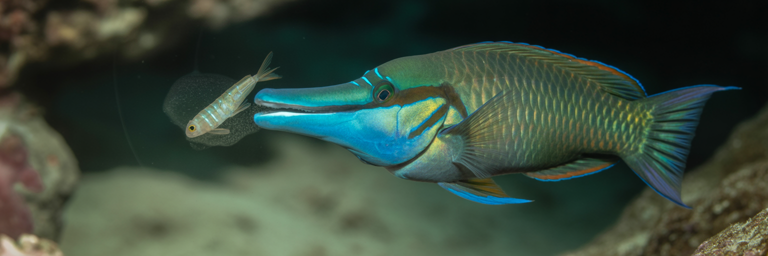 Why the Slingjaw Wrasse Has a Built In Face Cannon