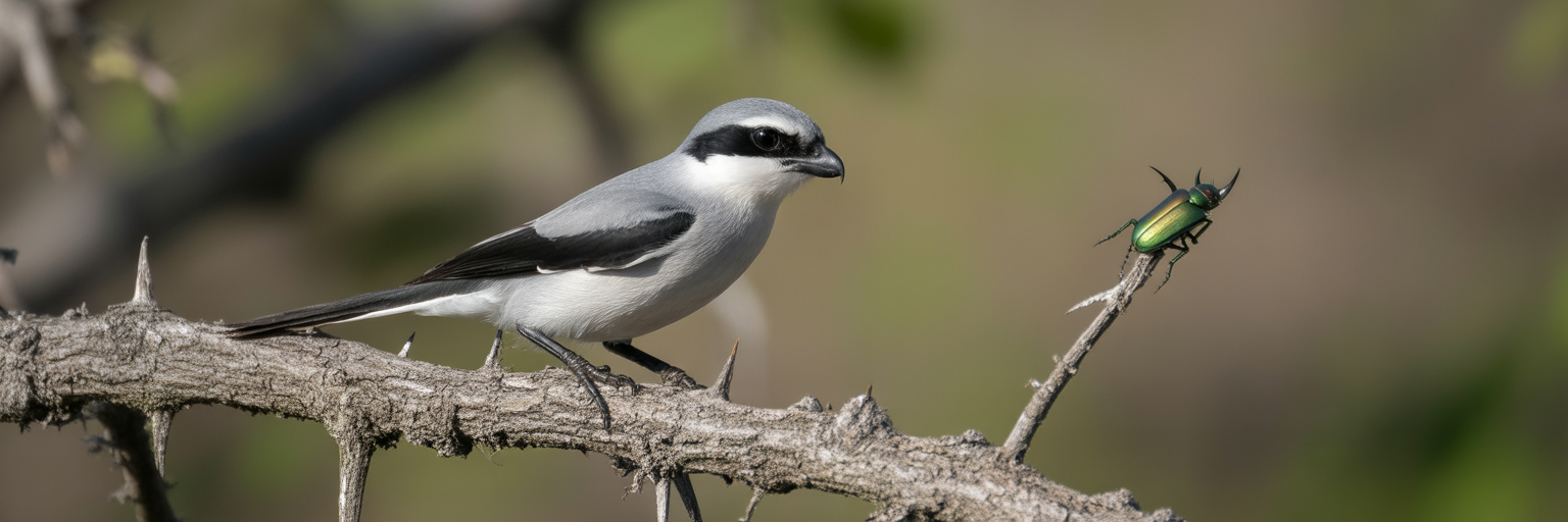 The Bird That Impales Its Victims on Thorns