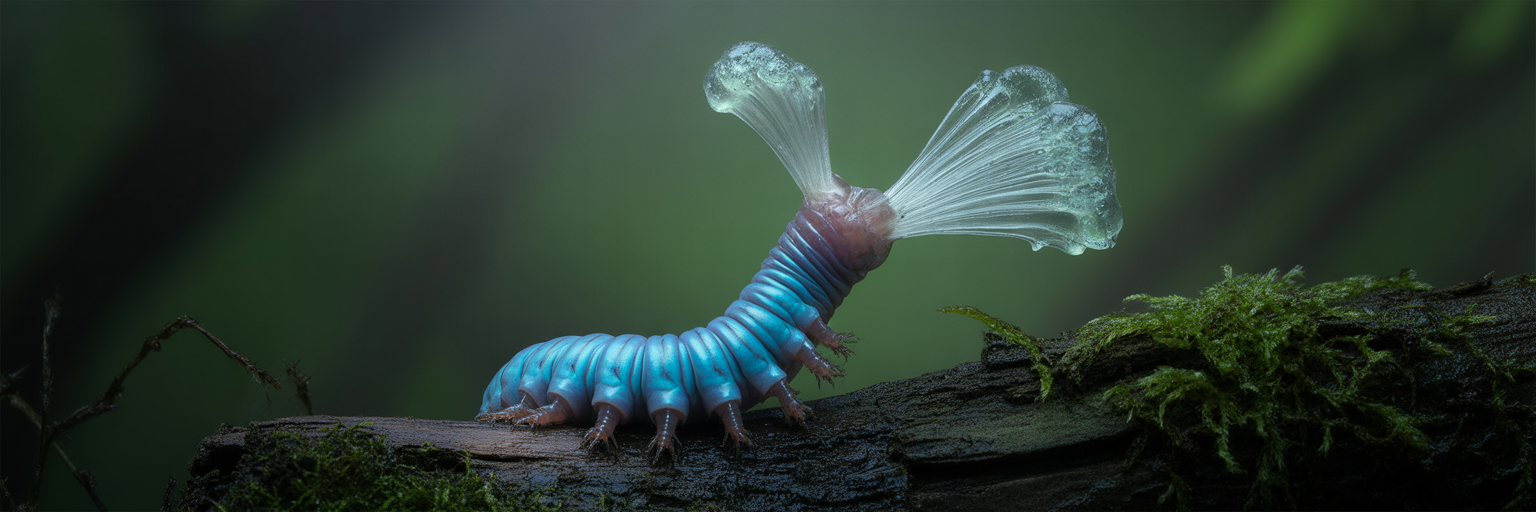The Worm That Shoots a Sticky Death Web From Its Face