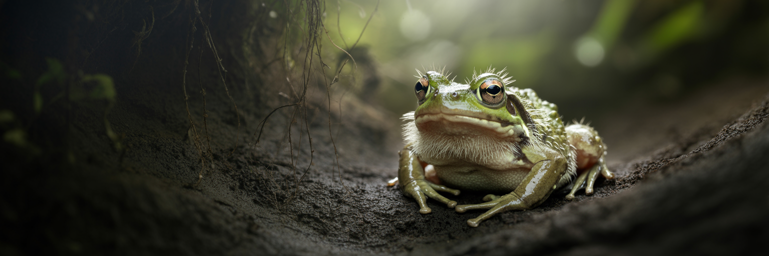 The Frog That Breaks Its Own Bones to Make Claws
