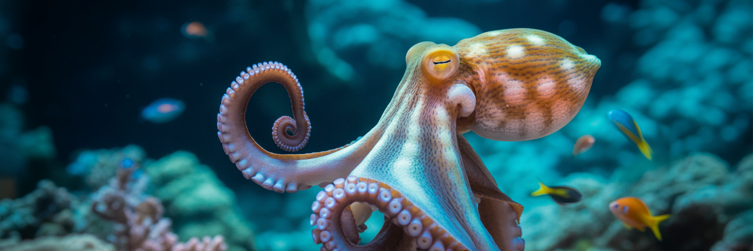 The Octopus That Punches Fish When They Annoy It