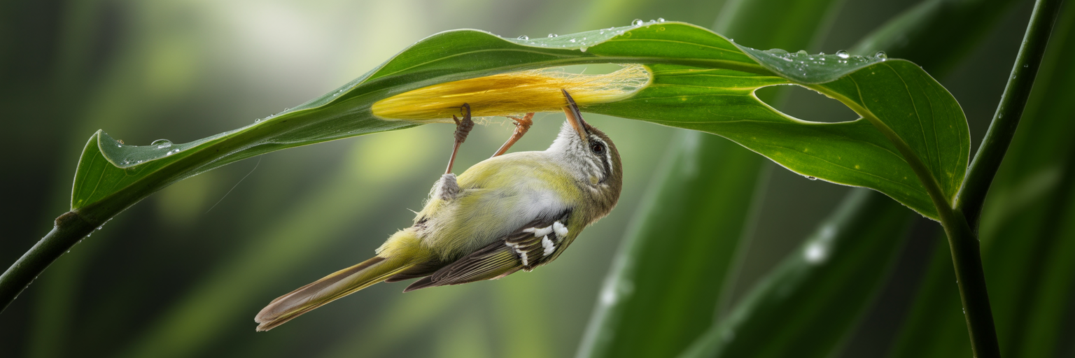 Meet the Tailorbird: The Anxious Seamstress of the Forest