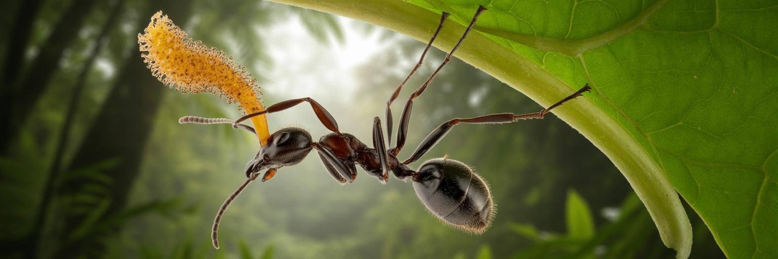 Ophiocordyceps Unilateralis Ants Worst Nightmare
