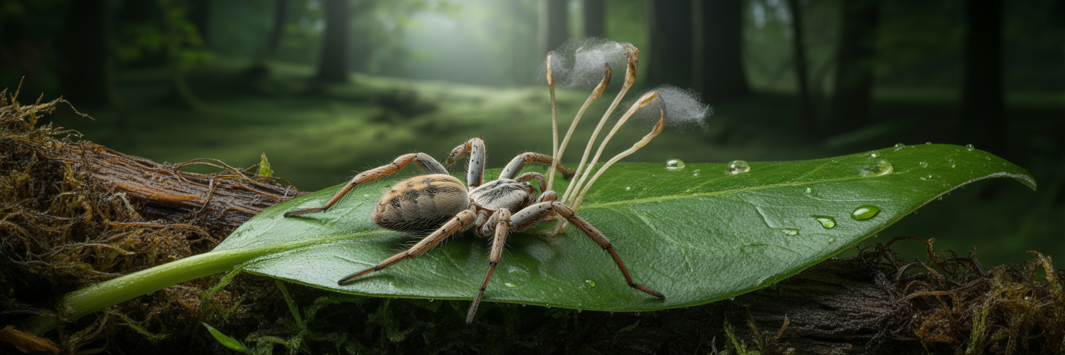 How Zombie Spider Fungus Hijacks Spiders