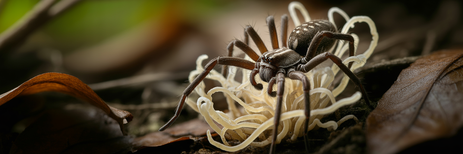 Spiders Taken Over by Fungus Aren’t Just Fiction