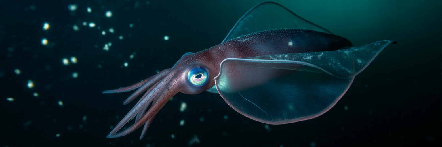 The Squid That Eats the Ocean’s Falling Garbage