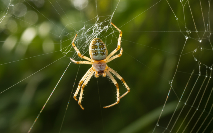 The Spider That Turns Its Web Into a Slingshot