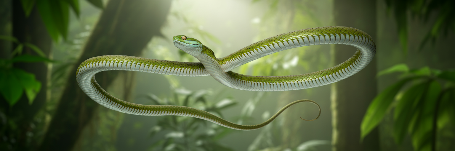 Can Flying Snakes Really Gain Height? What Their Glides Actually Look Like