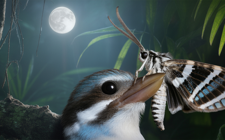 The Moth That Drinks Tears From Sleeping Birds