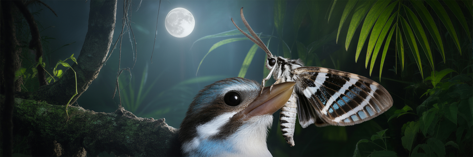 The Moth That Drinks Tears From Sleeping Birds